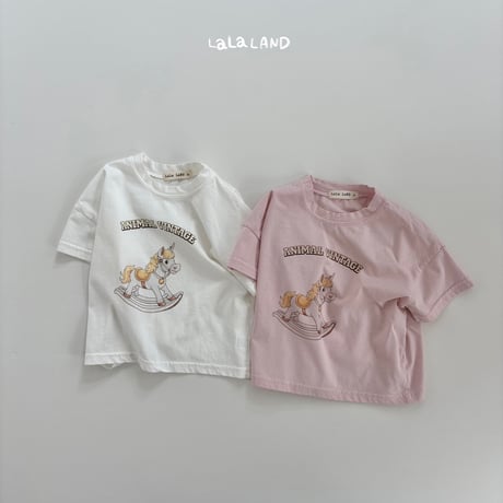 lalaland/19. uni corn half t T-shirt XS-XL