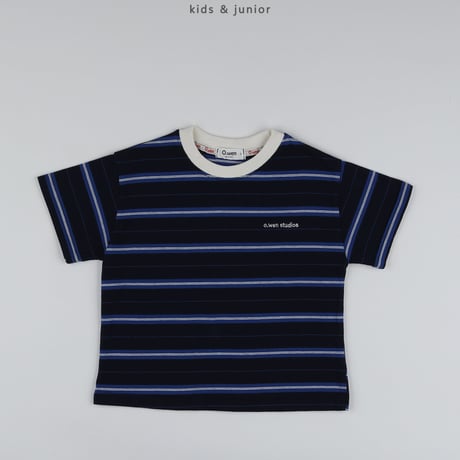 owen/41. studio stripe T-shirt S-XL