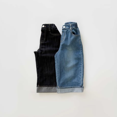 urbanrabbit/31. Curved Tencel Denim Pants XS-XL