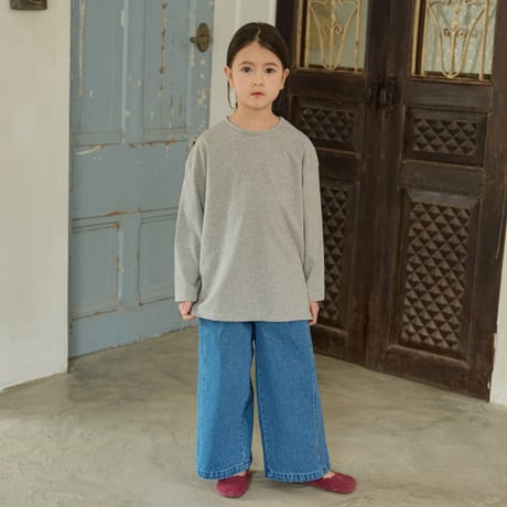 monatelier/31. lead long T-shirt S-2XL