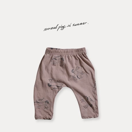 normalplay/75. summer baggy pants 12M-L