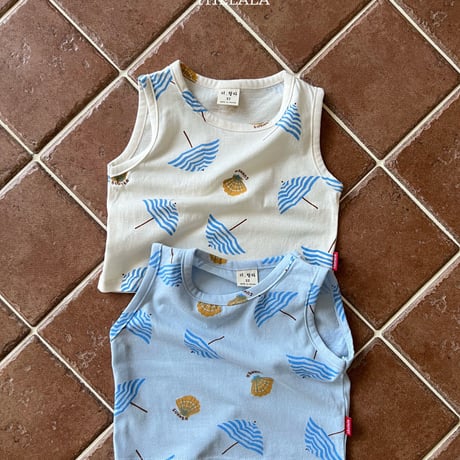 thelala/66. para sleeveless XS-XL