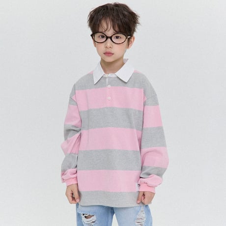 forkchips/29. pastel shirts collar T-shirt M-XL
