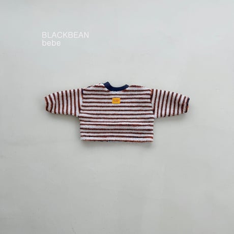 blackbean/3. bichon bebe man-to-man S-M