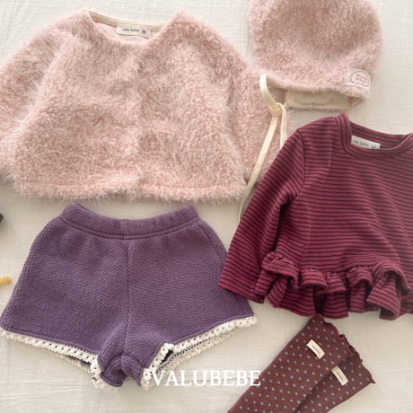 valubebe/5. lace shorts knit 6M-S