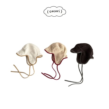 nightbebe/29. fleece warmer hat FREE(48-52CM)