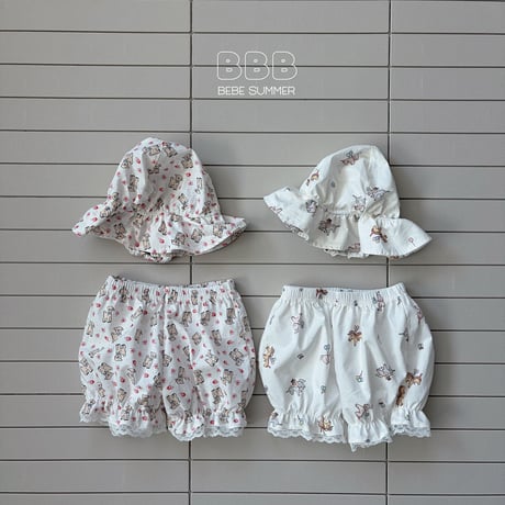bellabambina/14. bebe animal hat set 12M-S