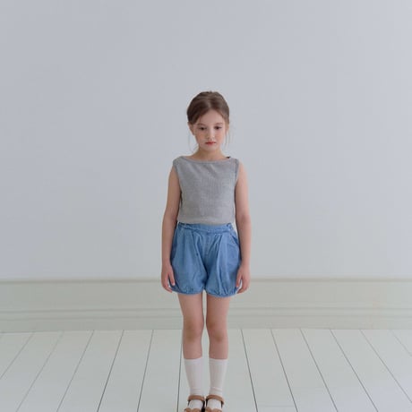 bellot/16. pumpkin short denim JS-JM