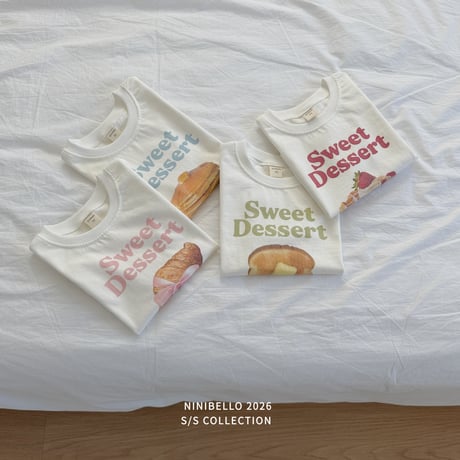 ninibello/4. dessert half t T-shirt 2XL