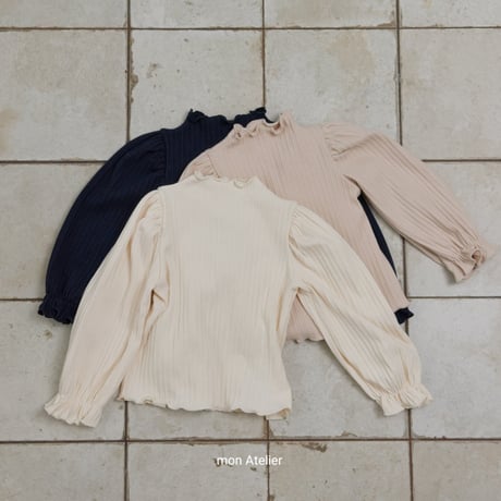 monatelier/24. golgi puff T-shirt S-2XL