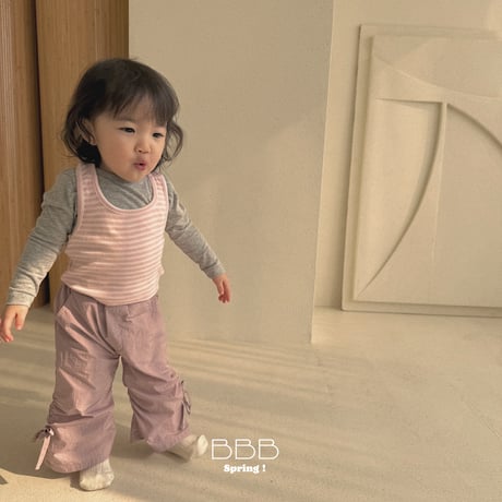 bellabambina/65. bebe rayerd T sleeveless 12M-S