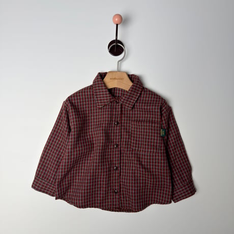 andbutter/27. Toffee Check Shirt JS-JM