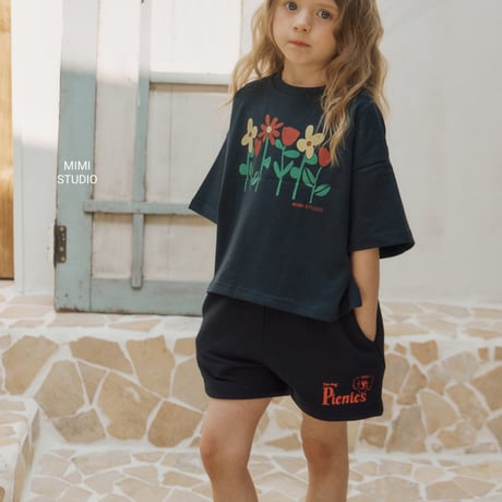 bymimi/7. flower party T-shirt S-XL