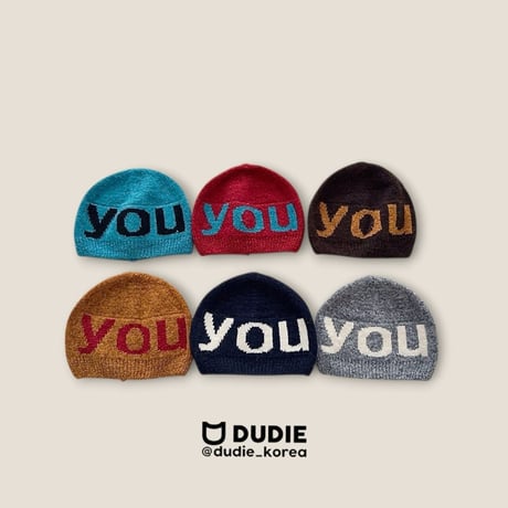 dudie/24. yuyu beanie FREE(48CM-52CM)