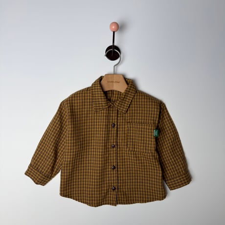 andbutter/27. Toffee Check Shirt JS-JM