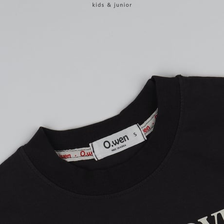 owen/83. with love half t T-shirt ADULT