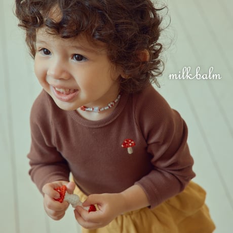 milkbalm/24. mushroom T-shirt XS-XL