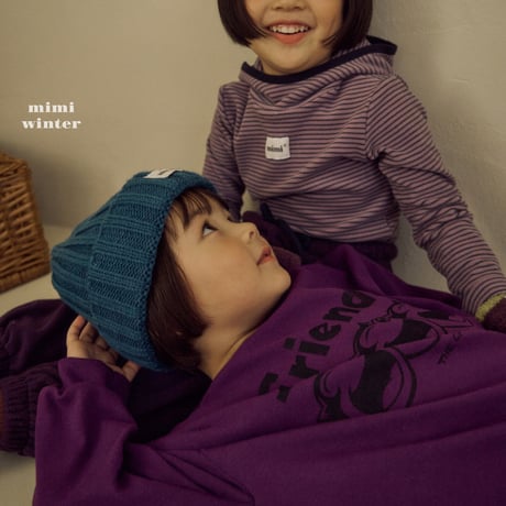 bymimi/7. yogurt hood T-shirt XS-2XL