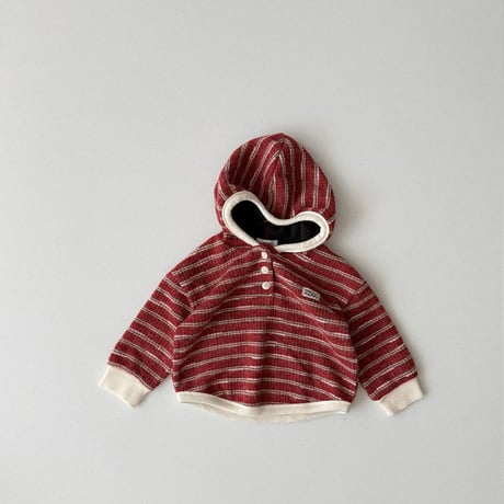 onu/19. monshell hood T-shirt BABY(12M)-XL(6-7Y)