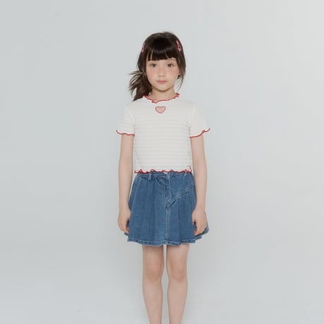 forkchips/24. flip denim skirt JS-JXL