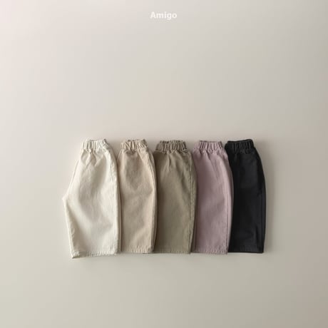 amigo/13. basic plan pants XS-XL