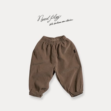 normalplay/12. corduroy gobang pants 12M-L