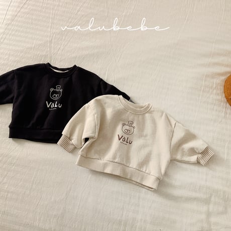 valubebe/10. bear point man-to-man 6M-S