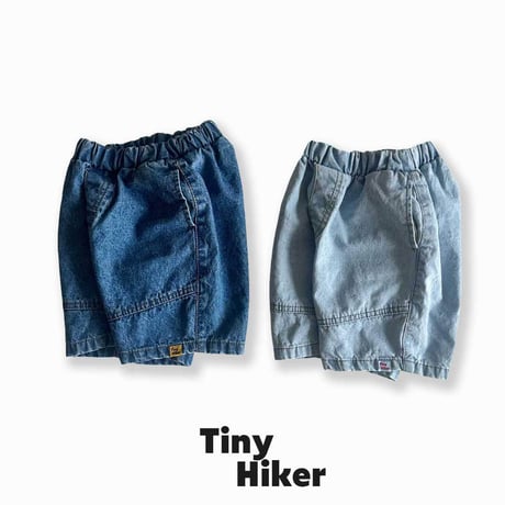 tinyhiker/23. stitch denim pants tie XS-XL