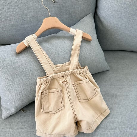 monbebe/21. royal corduroy overalls p  S(1-2Y)-XL(7-8Y)