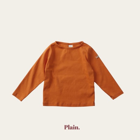 plain/35. plain boat neck  XS-XL