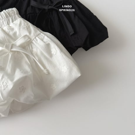 lindo/45. flower embroidery bullon skirt XS-XL