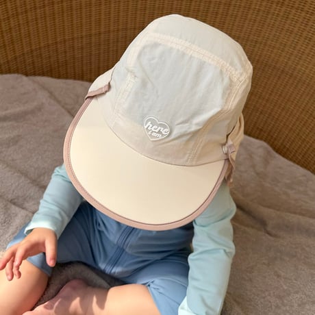 hereiam/30. bunny flap cap FREE(0-5Y)