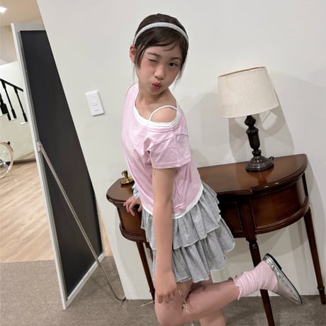 matilda/135. rayerd unbal T-shirt 5-13