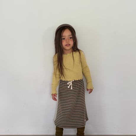 ellymolly/89. Dough long skirt 5-11