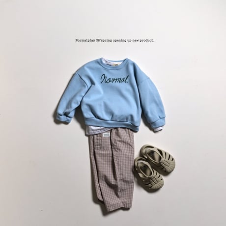 normalplay/68. peter check pants JS-JM