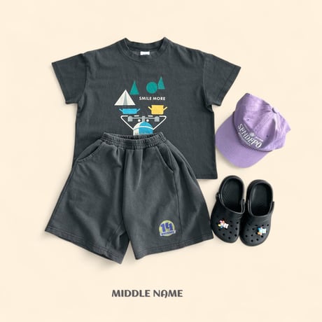 middlename/52. pig figure digital printing T-shirt JS-JM