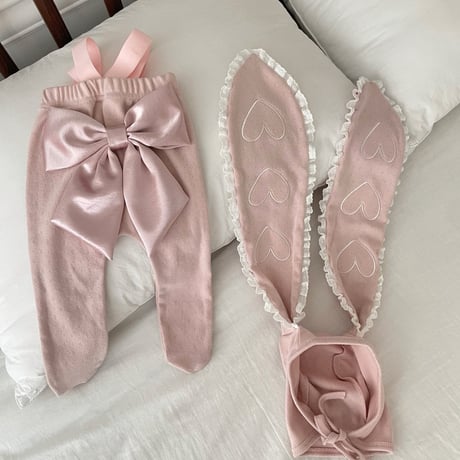 jeayabebe/5. ribbon yoobal band leggings S(3-6)-M(6-12)