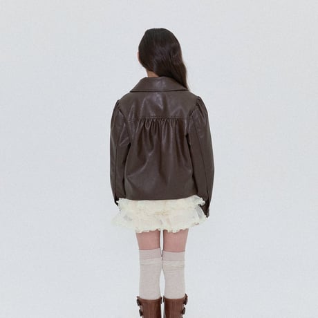 forkchips/81. teddy ledder jacket JS-JXL