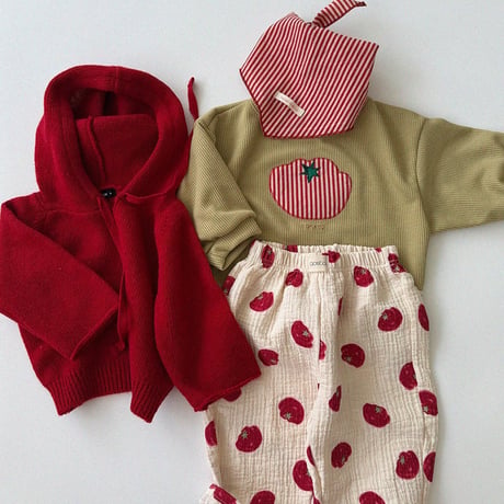 aosta/10. [Knit Cookie Hoodie] S(1-2Y)-L(3-5Y)