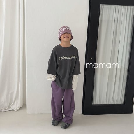 mamami/26. star rayerd T-shirt JS-JL