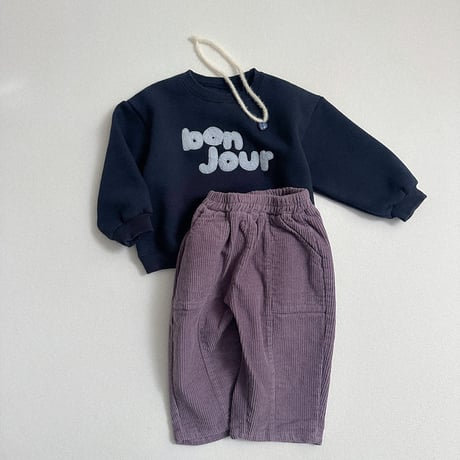 atomeme/25. Bonjour Sweatshirt? S-XL