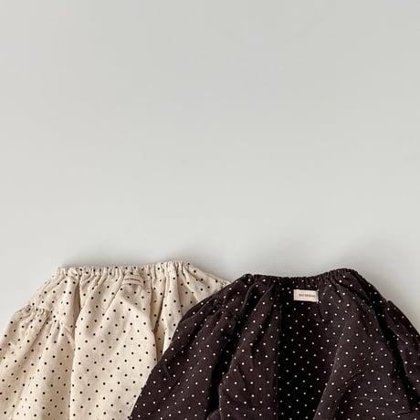 onu/21. dot shirring blan  BABY(12M)-XL(6-7Y)