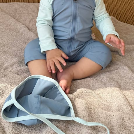 hereiam/28. bunny rashguard suit 12M-18M
