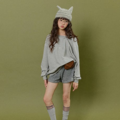 forkchips/45. glitter shorder man-to-man JS-JXL
