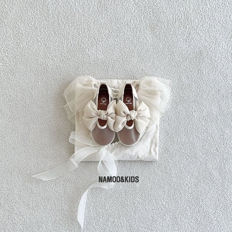 namoo/26. Yui Chiffon Ribbon Flats 140-220