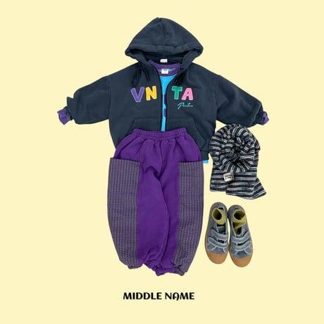 middlename/46. plli hood zipup JS-JM