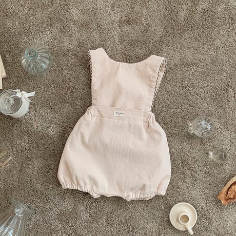bebeholic/25. pony overalls suit S(3-6M)-XL(18-24M)