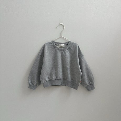 minirobe/16.  Low V-Neck Sweatshirt  S-XL