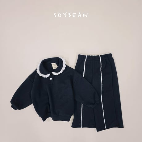 soybean/120. collar fril updown set JS-JM