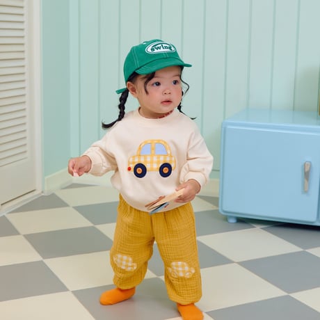 oottbebe/27. boong boong man-to-man XS(0-1Y)-XL(4-5Y)